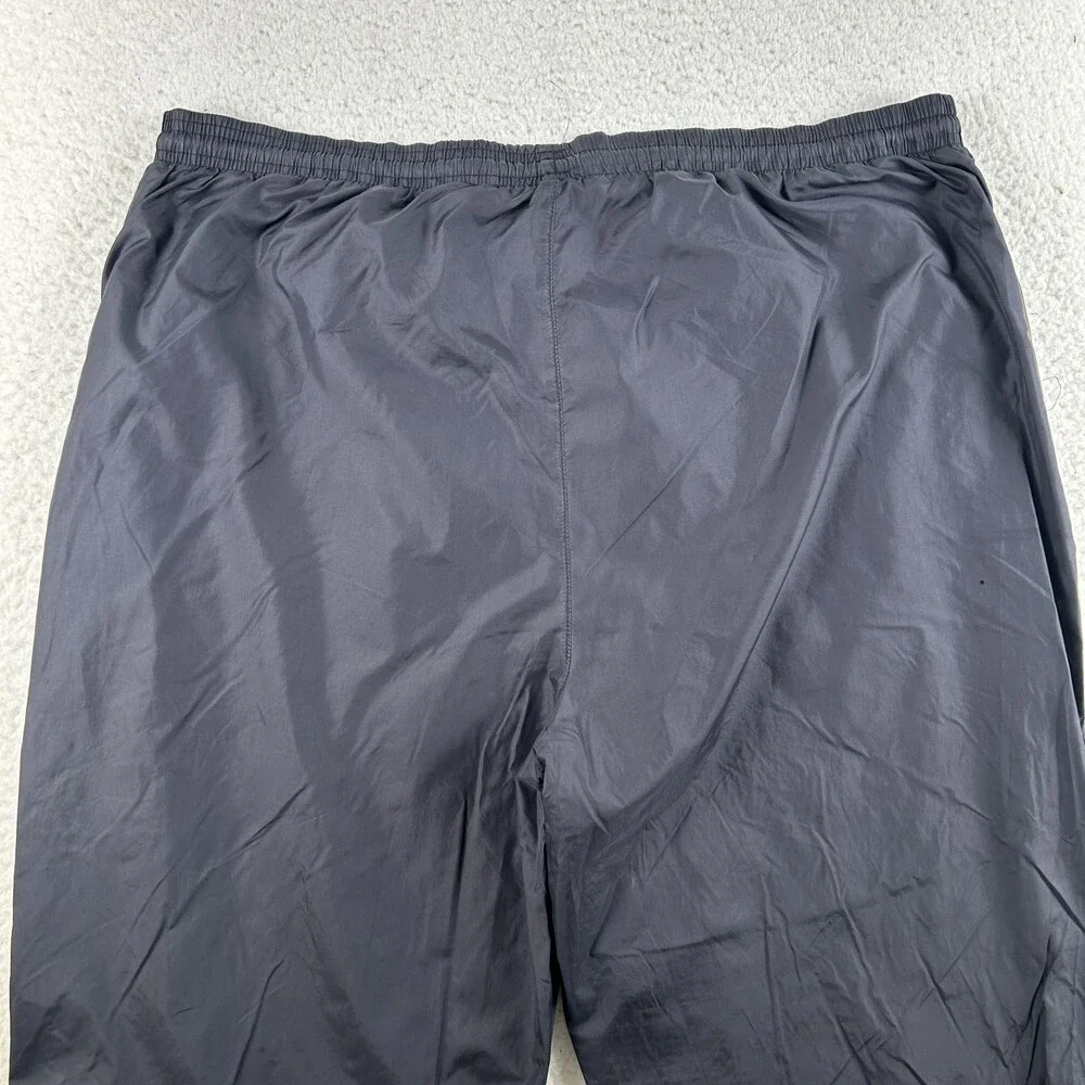 Vintage Adidas Pants Mens XL Side Stripe Mesh Lined Zip Ankle Warm Up Y2K 90s